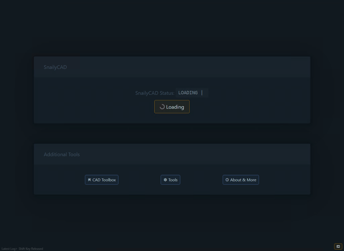 SnailyCAD Manager stuck loading